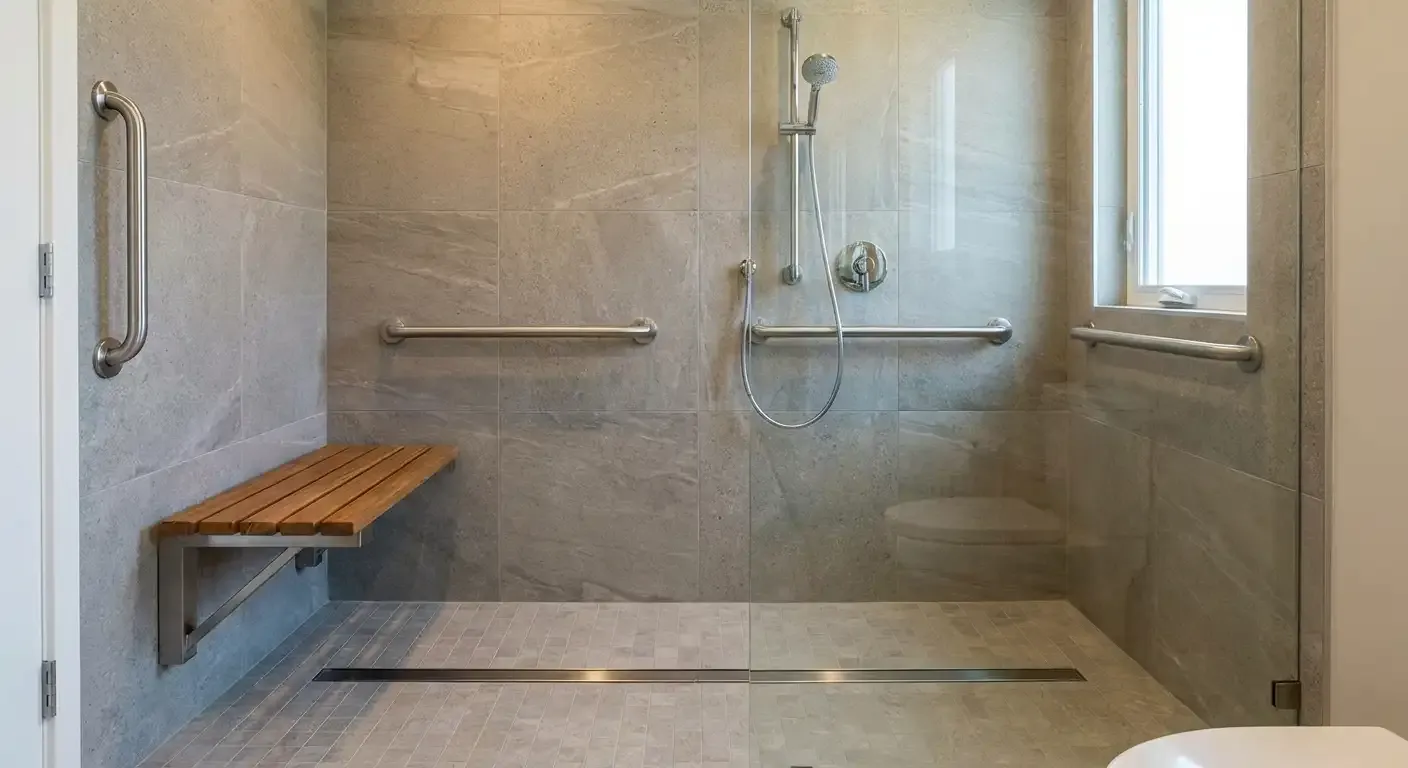 Image installateur douche senior 3 amenagement salle bain pmr